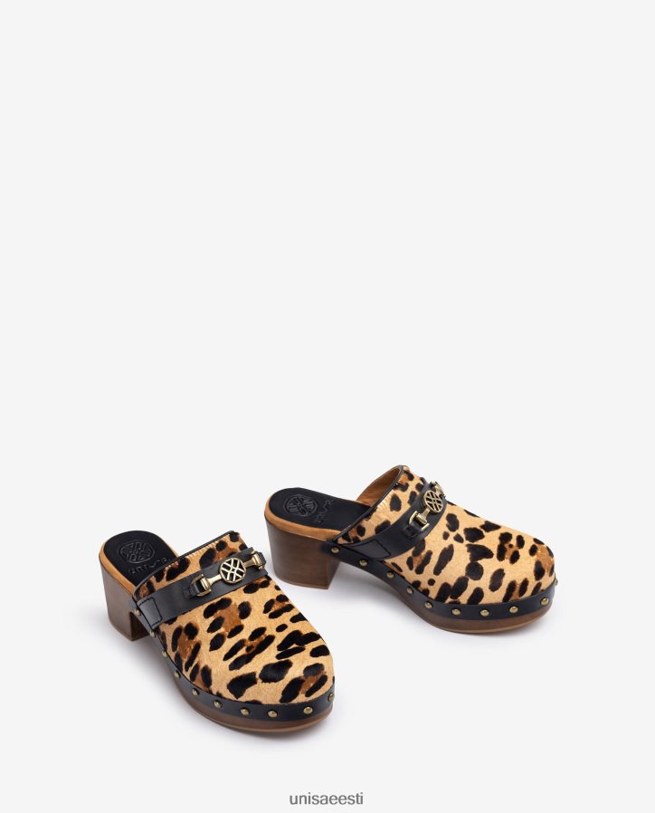 Unisa 88PPB4820 trükitud monogrammiga puukingad naised mood