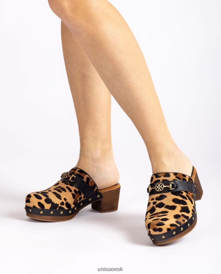 Unisa 88PPB4820 trükitud monogrammiga puukingad naised mood