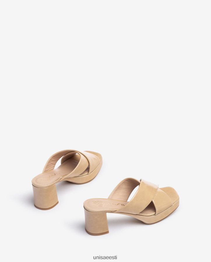Unisa 88PPB4823 rihmaga läikivast nahast sandaal naised mood