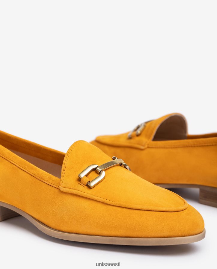 Unisa 88PPB41276 seemisnahast loafer naised kollane