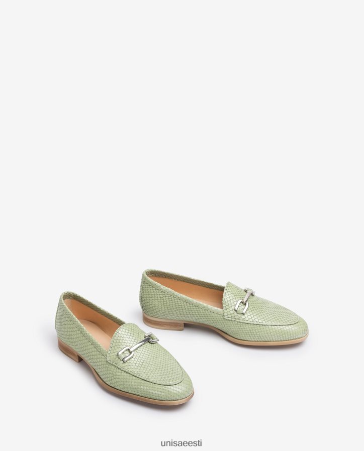 Unisa 88PPB41278 reljeefne nahast päts naised roheline