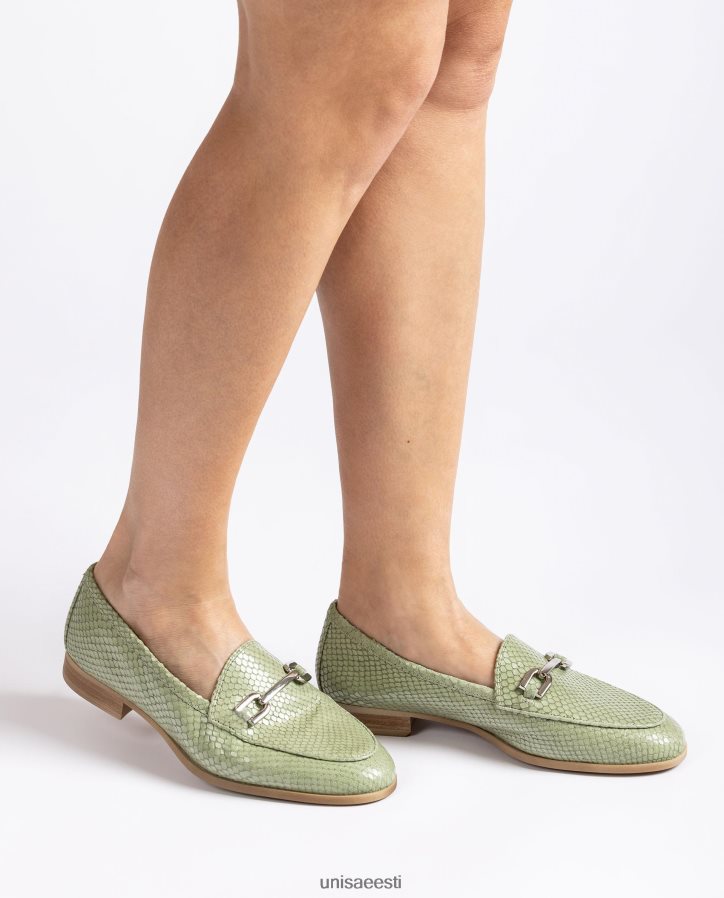 Unisa 88PPB41278 reljeefne nahast päts naised roheline