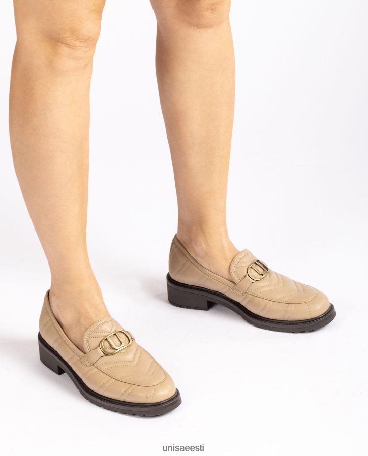 Unisa 88PPB41284 tepitud efektiga päts naised beež