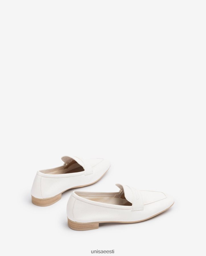 Unisa 88PPB4618 nahast pätsid naised valge