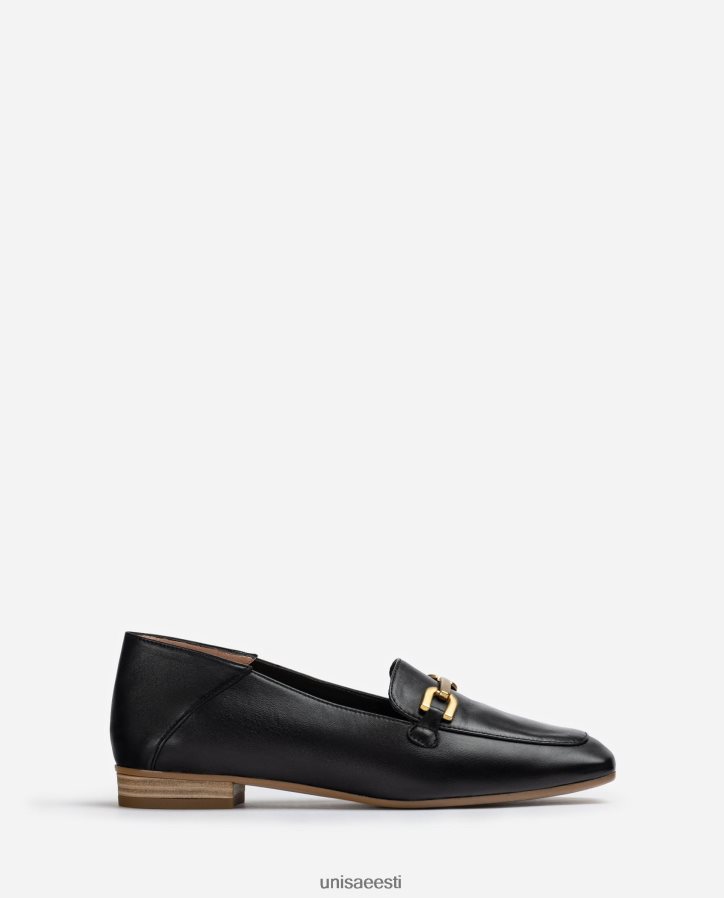 Unisa 88PPB4628 kaunistusega nahast pätsid naised must