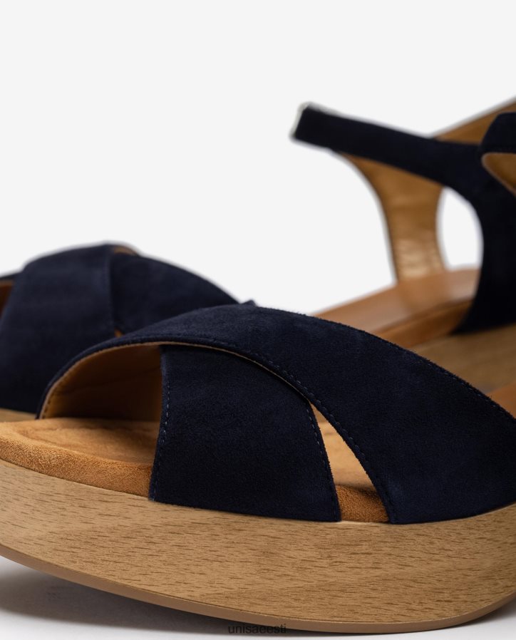 Unisa 88PPB4125 ristrihmaga sandaalid naised sinine