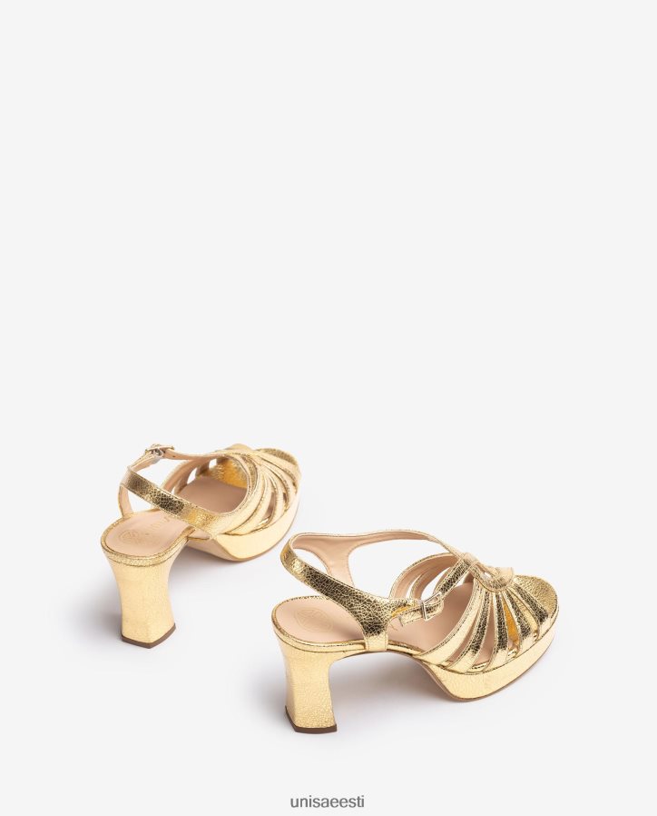Unisa 88PPB4231 läikivast metallnahast rihmaga sandaal naised mood