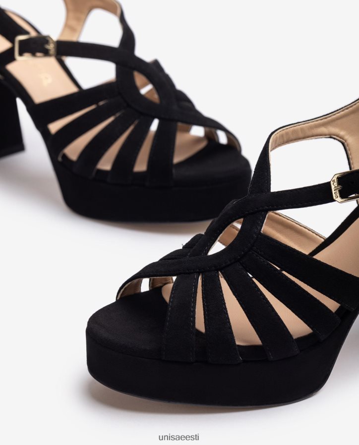 Unisa 88PPB4232 seemisnahast rihmaga sandaal naised graatsiline