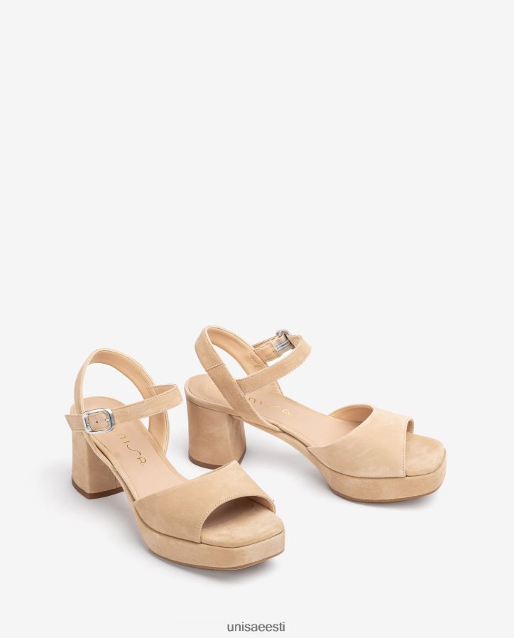 Unisa 88PPB4438 seemisnahast pandlaga sandaal naised beež