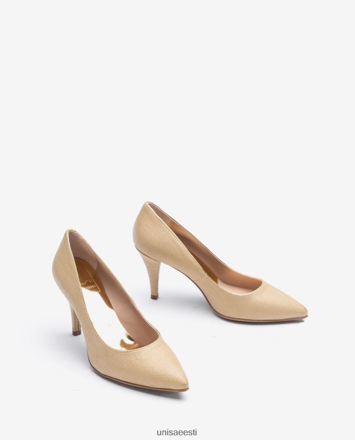Unisa 88PPB41326 pump valmistatud raffias naised pruun