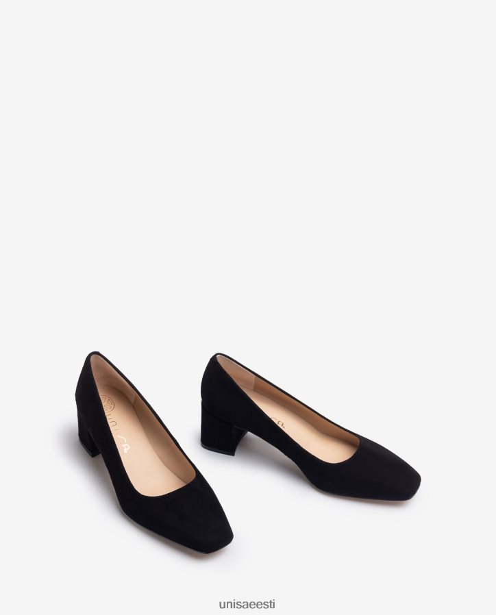 Unisa 88PPB4554 laia kannaga pump naised must