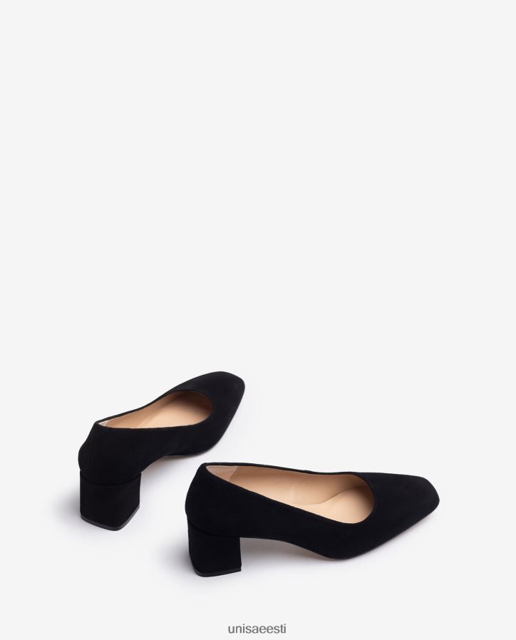 Unisa 88PPB4554 laia kannaga pump naised must