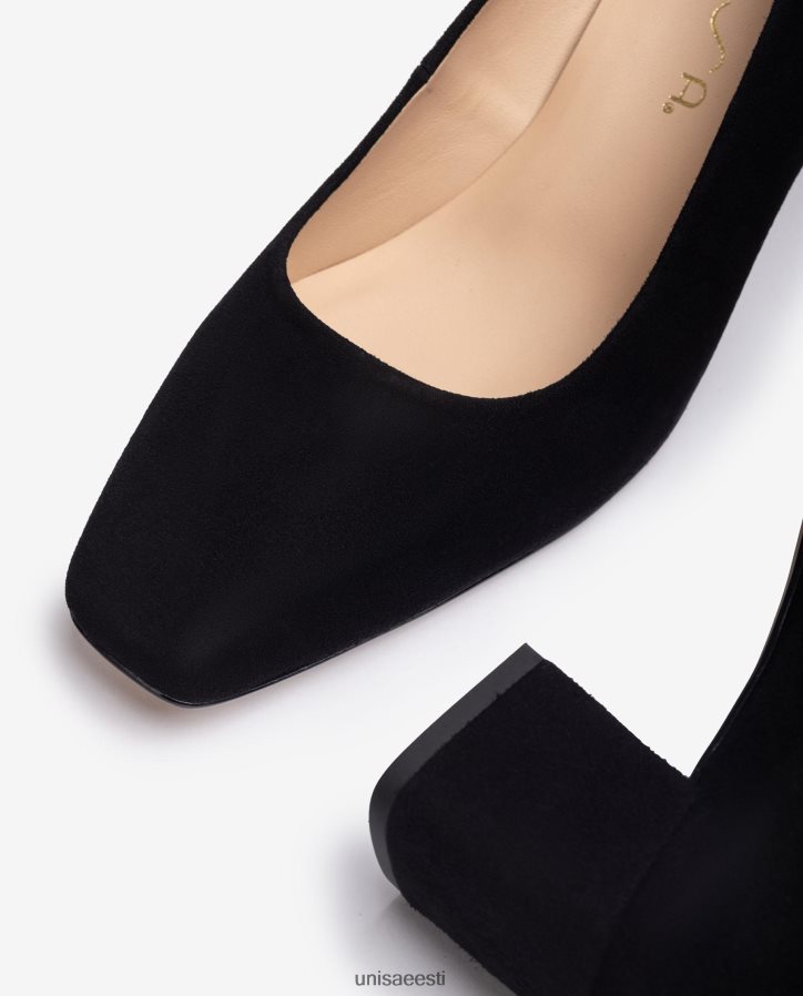 Unisa 88PPB4554 laia kannaga pump naised must