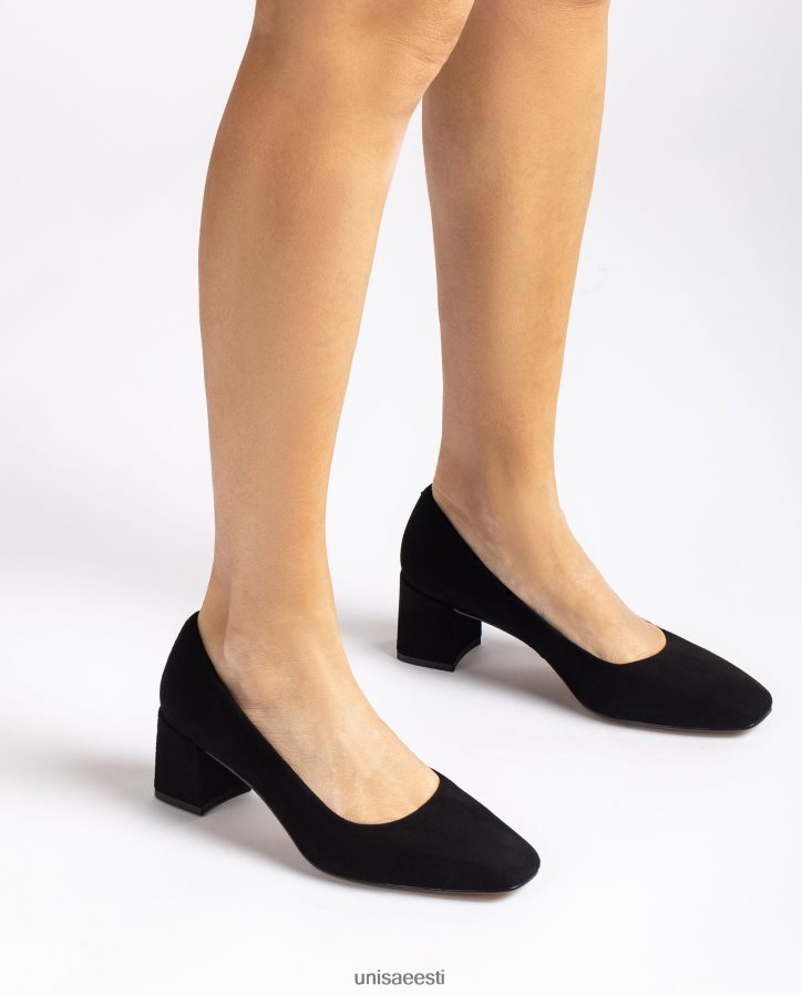 Unisa 88PPB4554 laia kannaga pump naised must