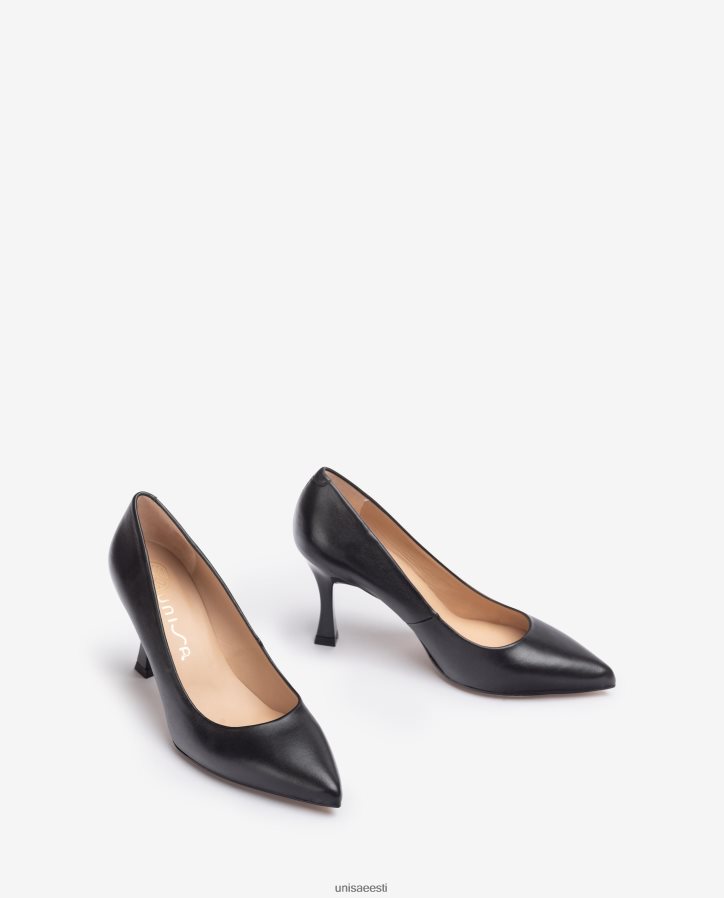 Unisa 88PPB4555 terava varbaga pump naised must