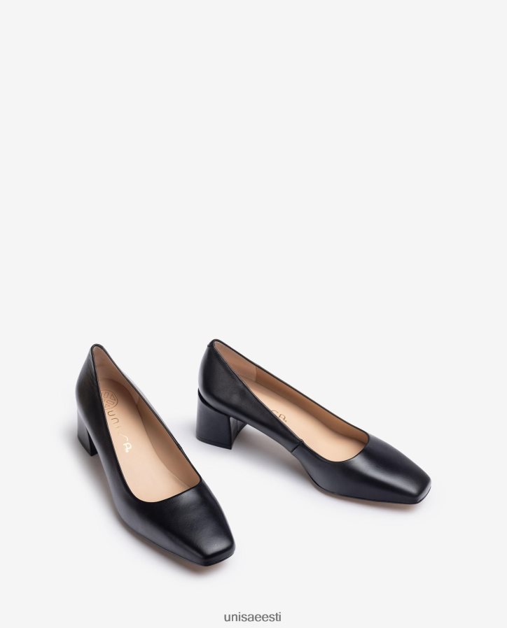 Unisa 88PPB4556 laia kannaga pump naised must