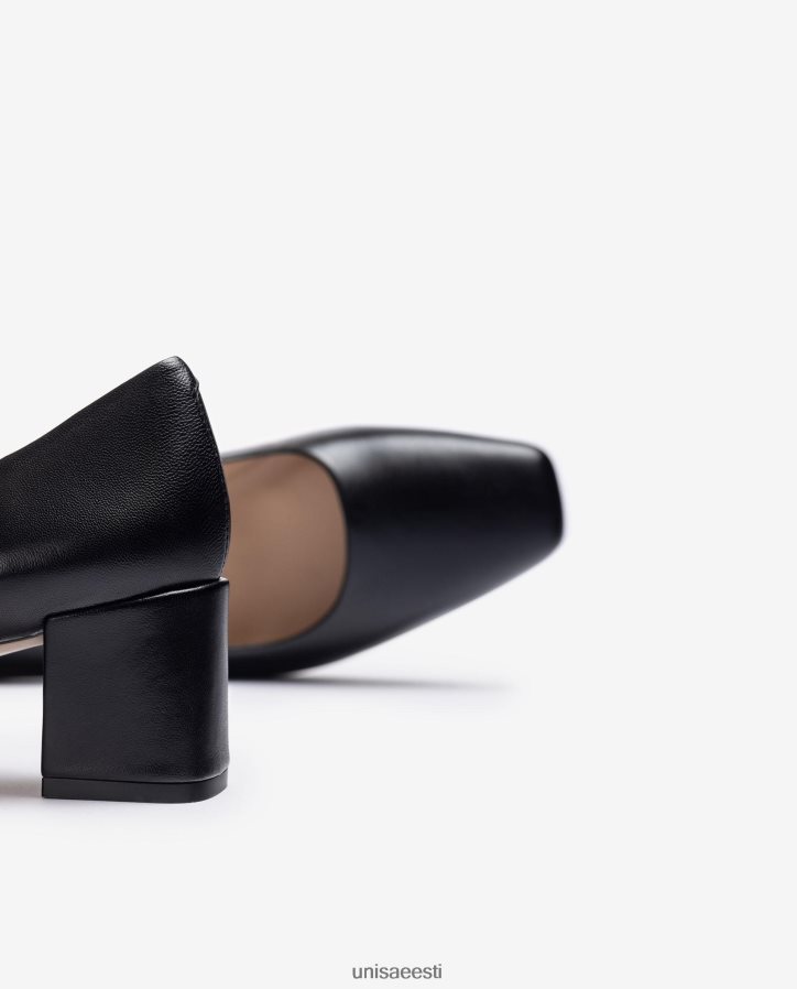 Unisa 88PPB4556 laia kannaga pump naised must