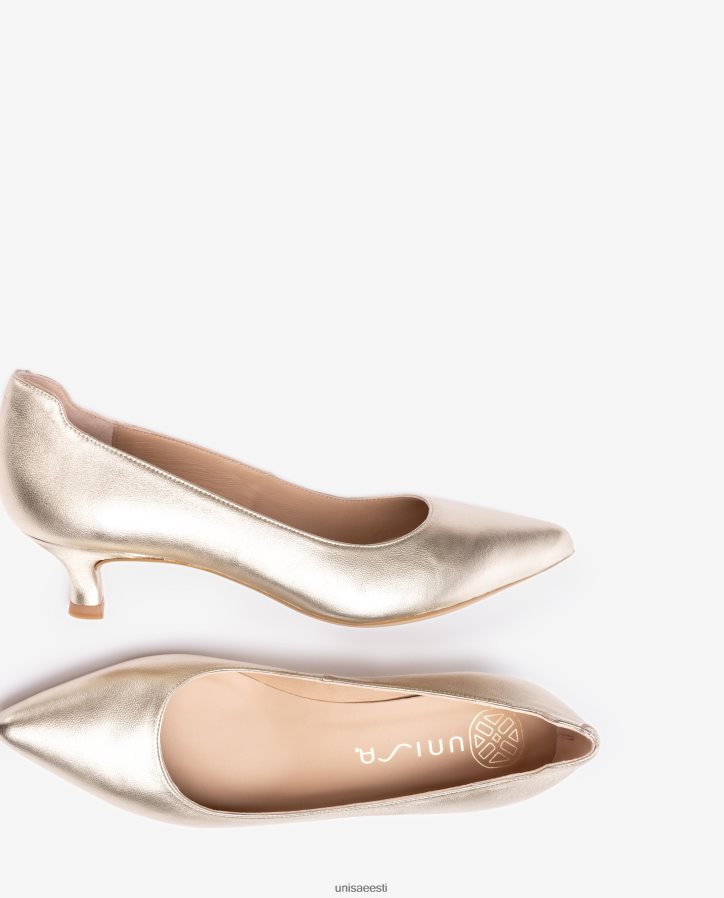 Unisa 88PPB4559 metallilise efektiga terava varbaga pump naised graatsiline