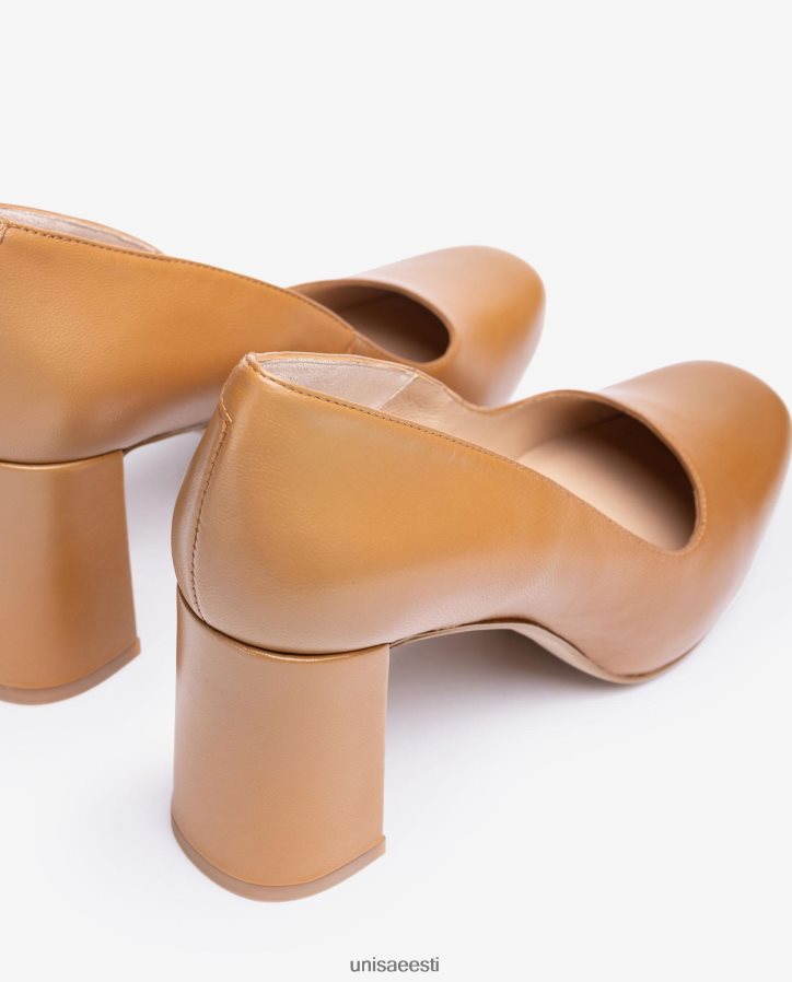 Unisa 88PPB4563 kandilise varbaga pump platvormiga naised pruun