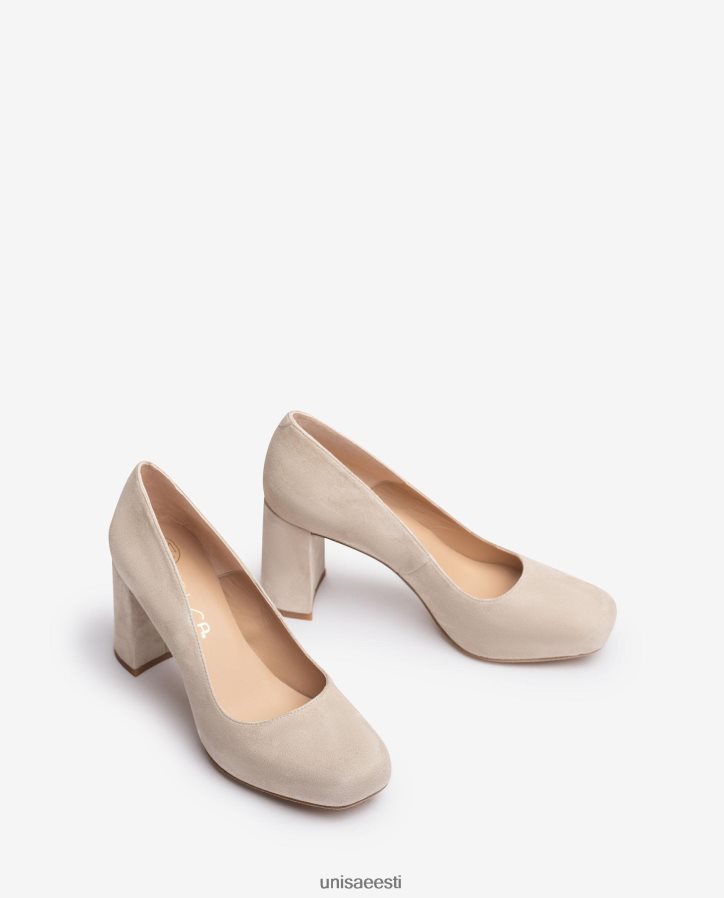 Unisa 88PPB4567 kandilise varbaga pump platvormiga naised beež