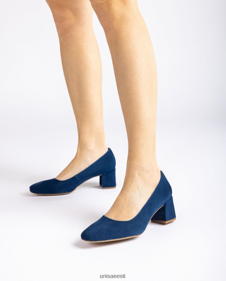 Unisa 88PPB4572 laia kannaga pump naised sinine