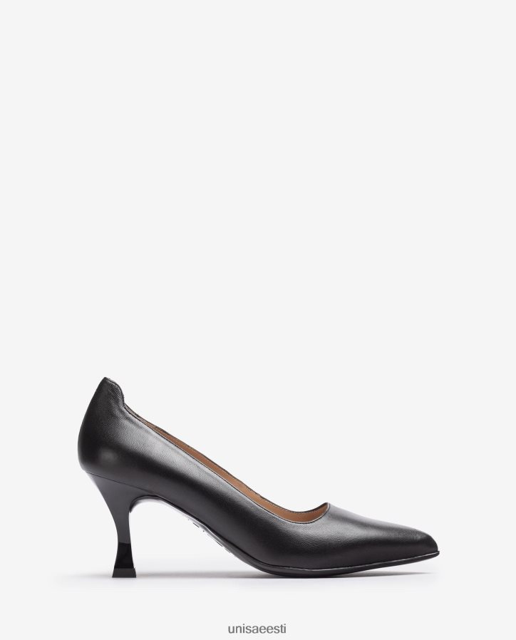 Unisa 88PPB4573 värvitud kannaga pump naised must