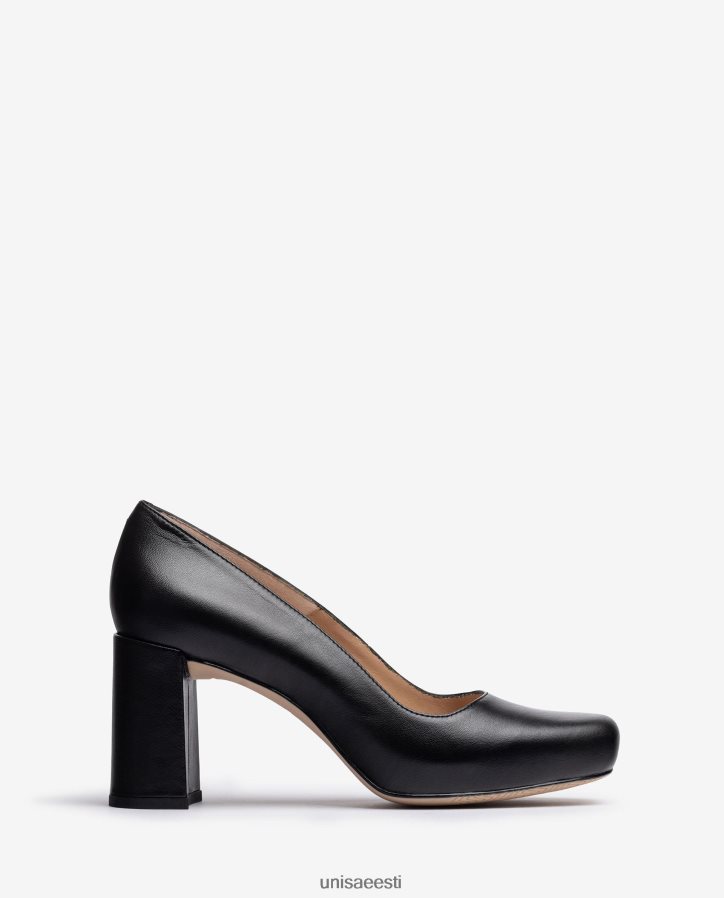 Unisa 88PPB4578 kandilise varbaga pump platvormiga naised must