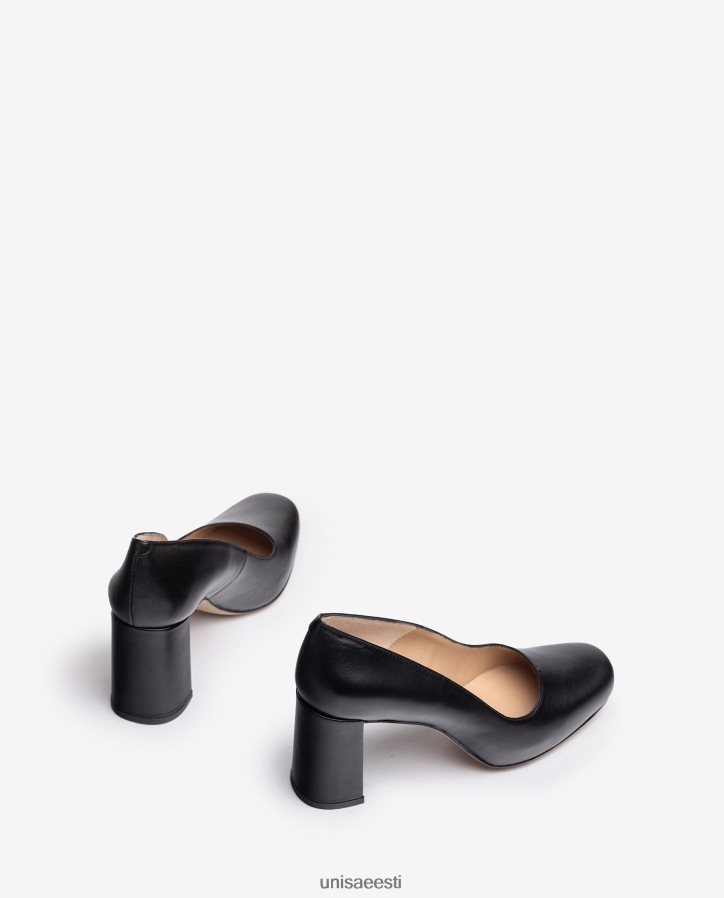 Unisa 88PPB4578 kandilise varbaga pump platvormiga naised must