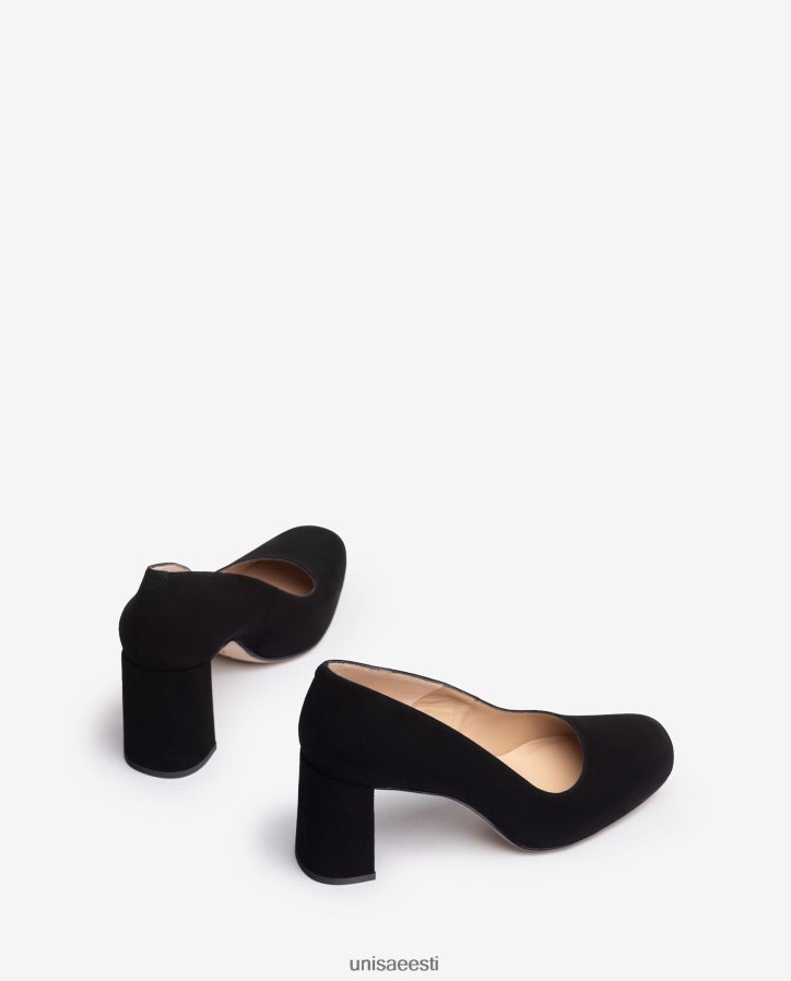 Unisa 88PPB4579 kandilise varbaga pump platvormiga naised must