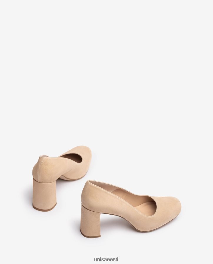 Unisa 88PPB4580 kandilise varbaga pump platvormiga naised beež