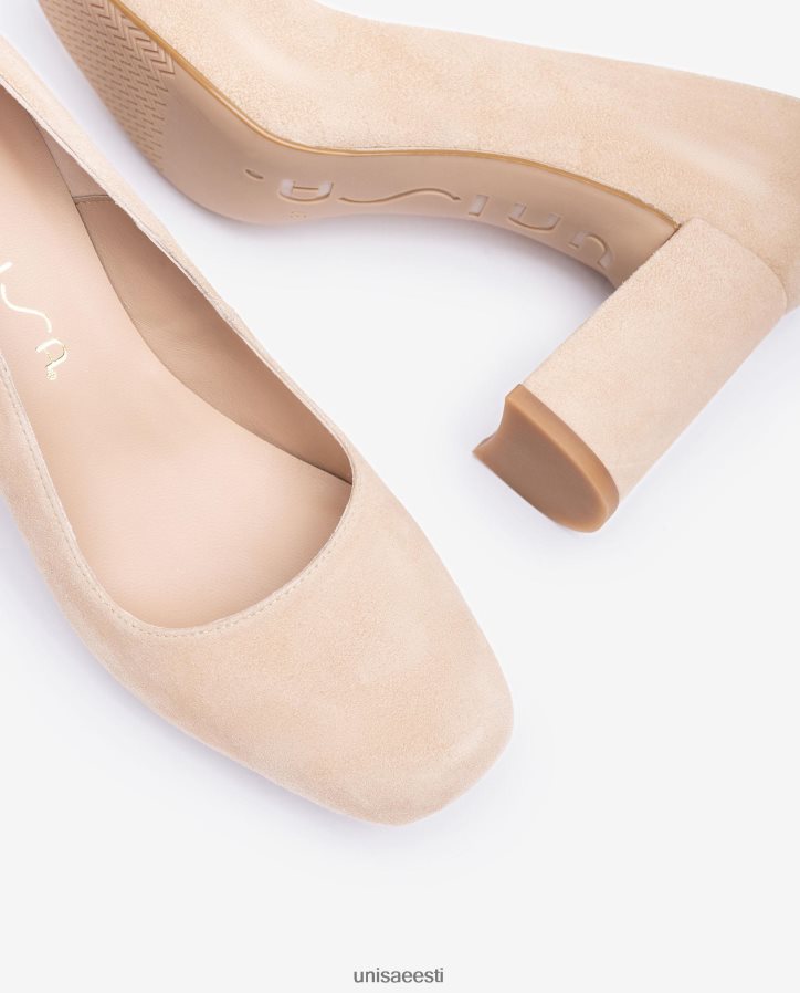 Unisa 88PPB4580 kandilise varbaga pump platvormiga naised beež