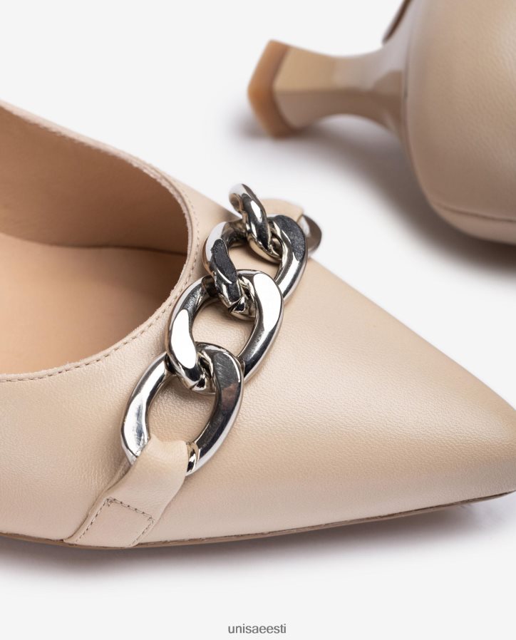 Unisa 88PPB4583 nahast pump ketiga naised beež