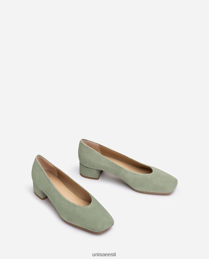 Unisa 88PPB4584 v-lõikeline top line pump naised roheline