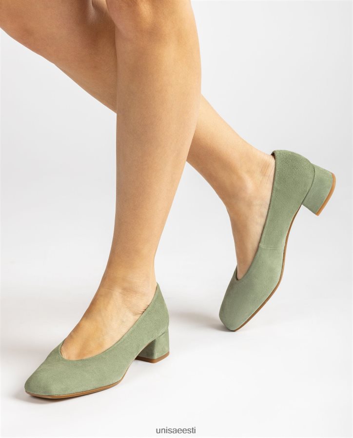 Unisa 88PPB4584 v-lõikeline top line pump naised roheline