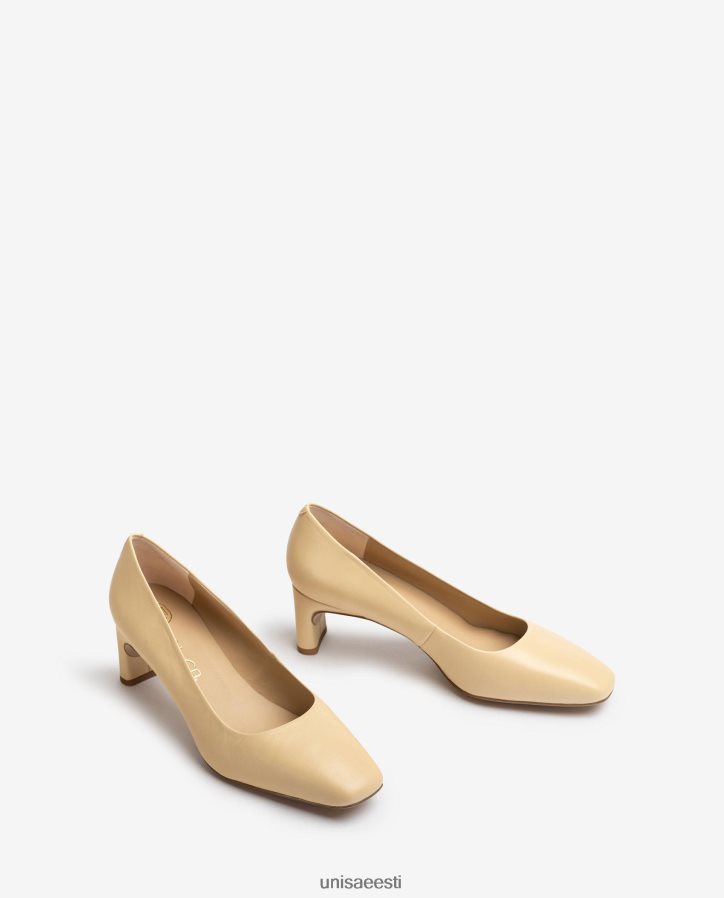 Unisa 88PPB4587 lame kanna pump naised beež
