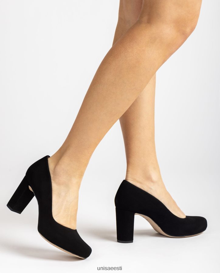Unisa 88PPB4595 kandilise varbaga pumbad platvormiga naised must