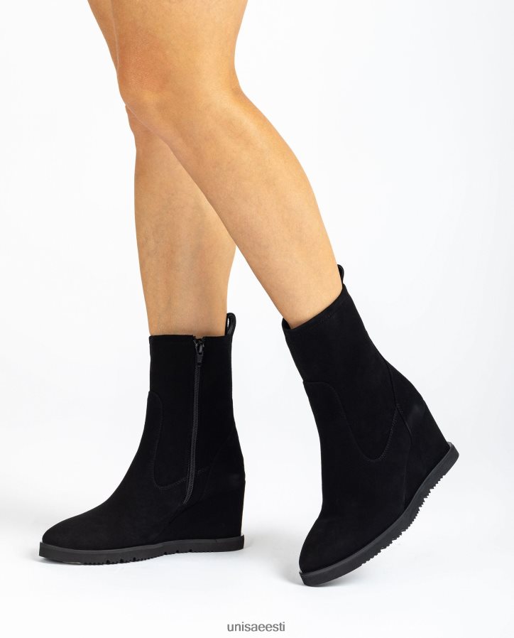 Unisa 88PPB41001 kõrge säärega saabas naised must