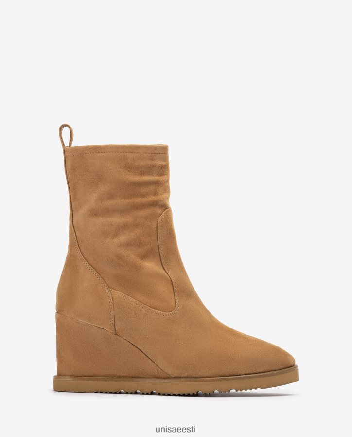 Unisa 88PPB41002 kõrge säärega saabas naised pruun