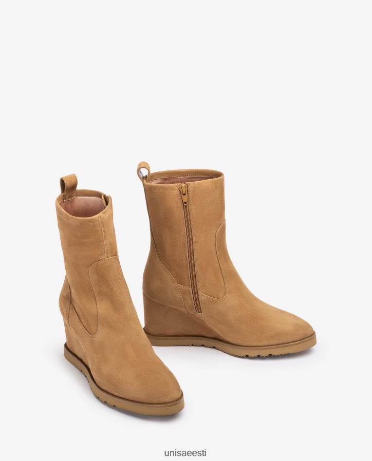 Unisa 88PPB41002 kõrge säärega saabas naised pruun