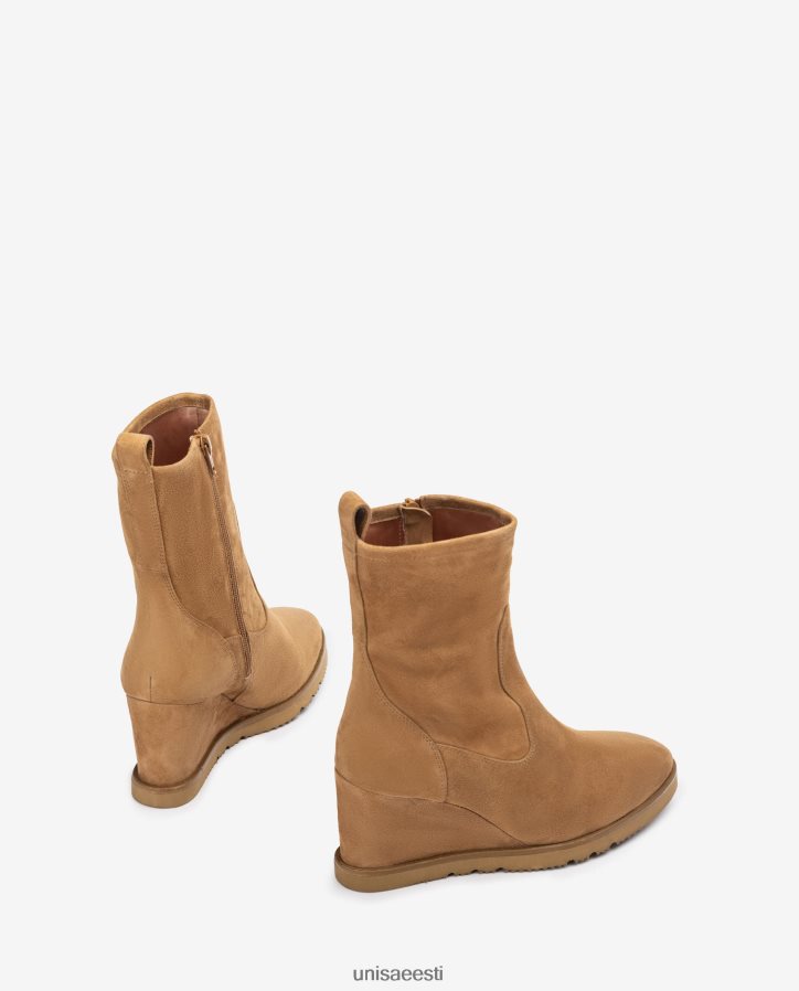 Unisa 88PPB41002 kõrge säärega saabas naised pruun