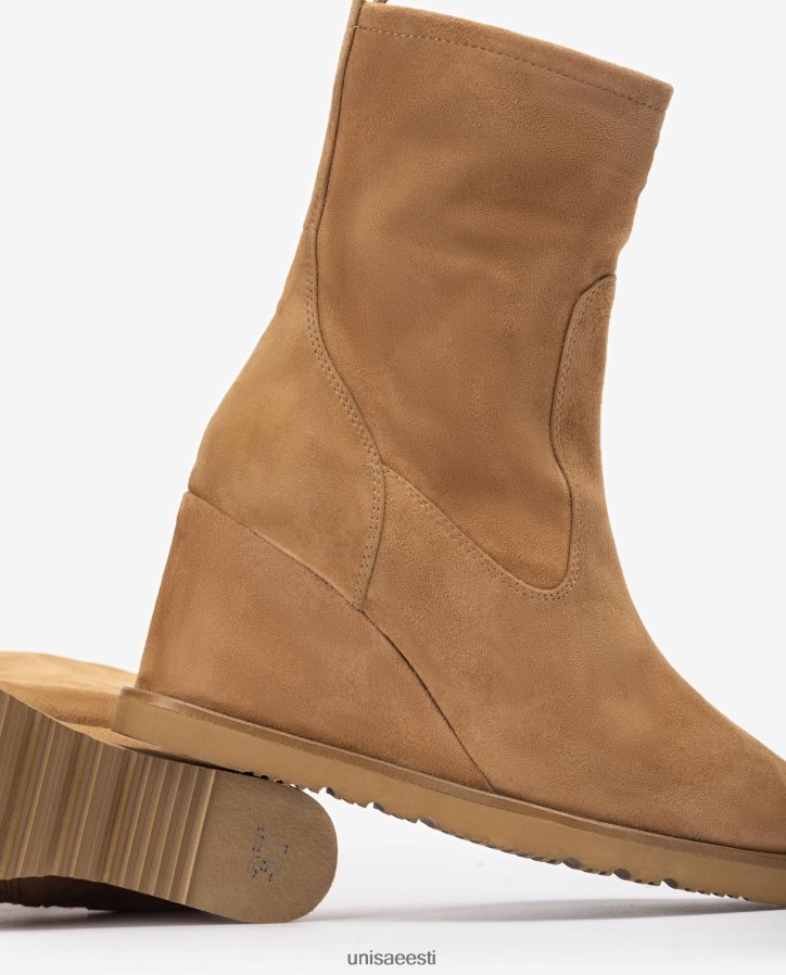 Unisa 88PPB41002 kõrge säärega saabas naised pruun