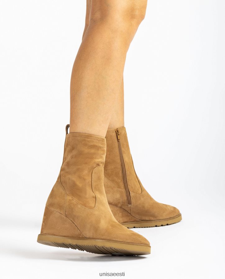 Unisa 88PPB41002 kõrge säärega saabas naised pruun