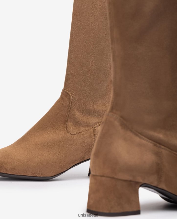 Unisa 88PPB41031 kandilise varbaga poolsaabas naised pruun