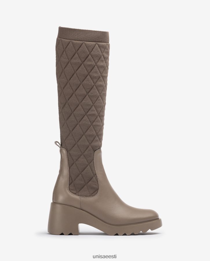 Unisa 88PPB41033 taaskasutatud stretškangast saapad naised mood