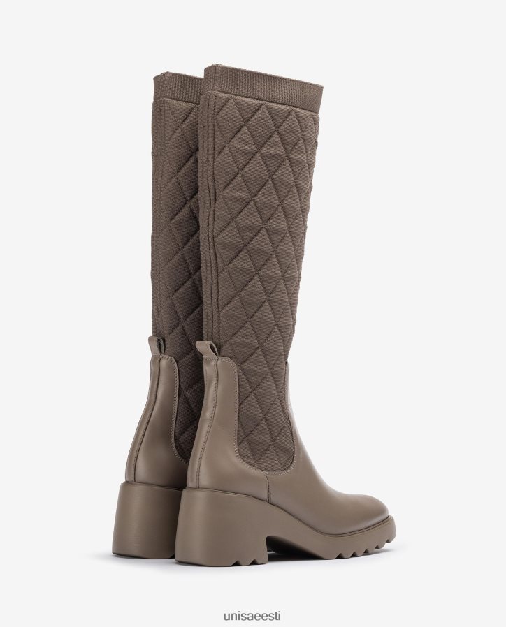 Unisa 88PPB41033 taaskasutatud stretškangast saapad naised mood