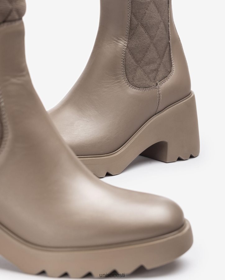 Unisa 88PPB41033 taaskasutatud stretškangast saapad naised mood