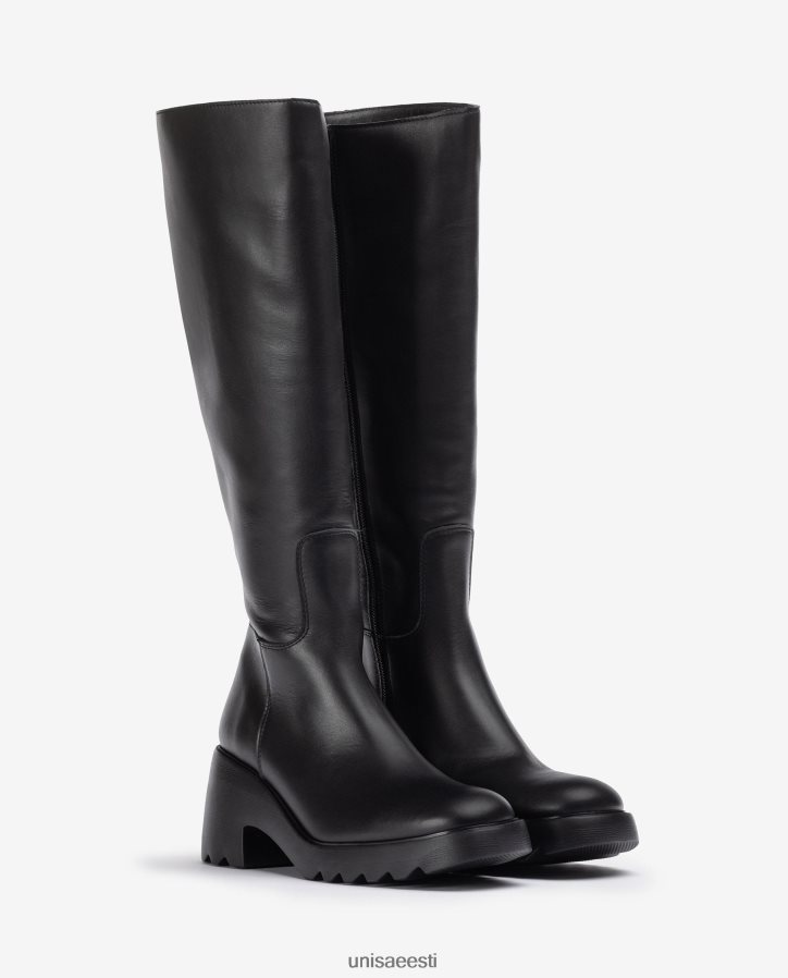 Unisa 88PPB41035 kummitallaga nahast saapad naised graatsiline