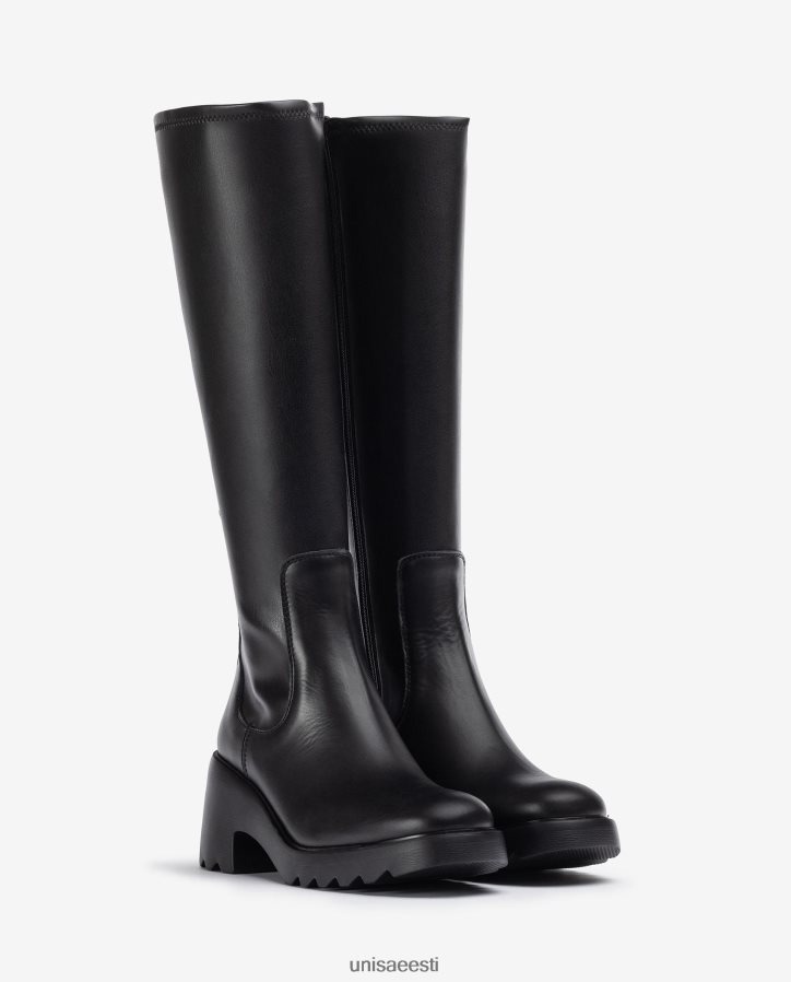 Unisa 88PPB41036 siseküljel lukuga ja kummitallaga saabas naised graatsiline