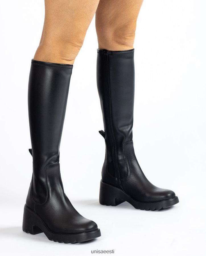 Unisa 88PPB41036 siseküljel lukuga ja kummitallaga saabas naised graatsiline