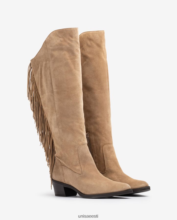 Unisa 88PPB41037 tuttidega seemisnahast saabas naised graatsiline